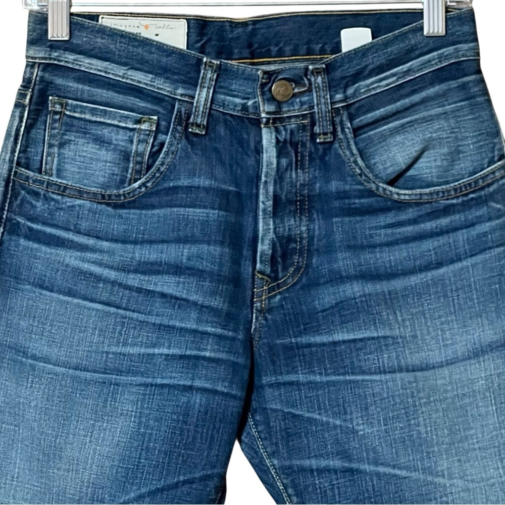 Imogene + Willie Barton Selvedge Denim Jeans Mens 27 Indigo Slim Button Fly NWOT - Picture 3 of 10